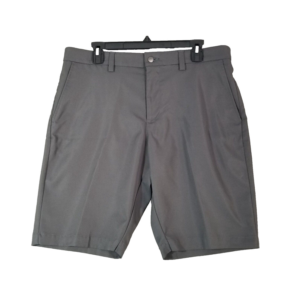 Callaway Mens Golf Shorts 36x10 Dark Gray‎ Dri Fit Preppy Bermuda Outdoor